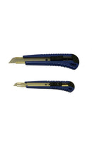 Breaking knife AllOffice Steel reinforced 18mm blue