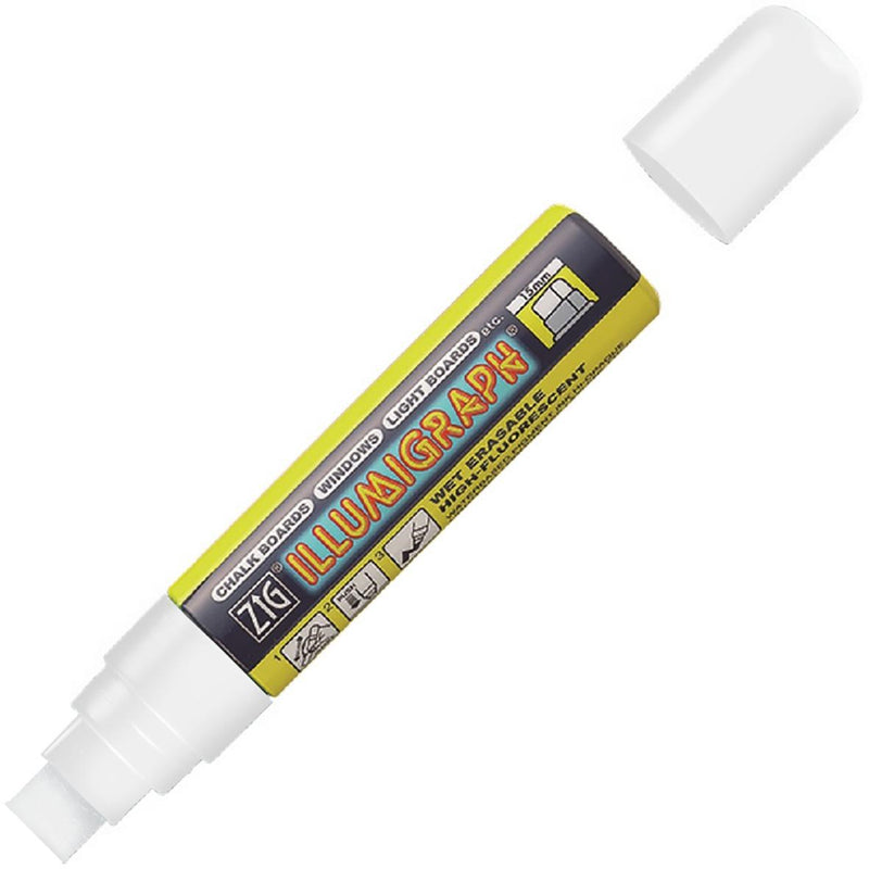 Marker pen Zig Illumigraph neon white 15mm