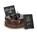 Stylus sign (Food safe) Securit Incl. Pen + Holder Black A6 20pcs/pack