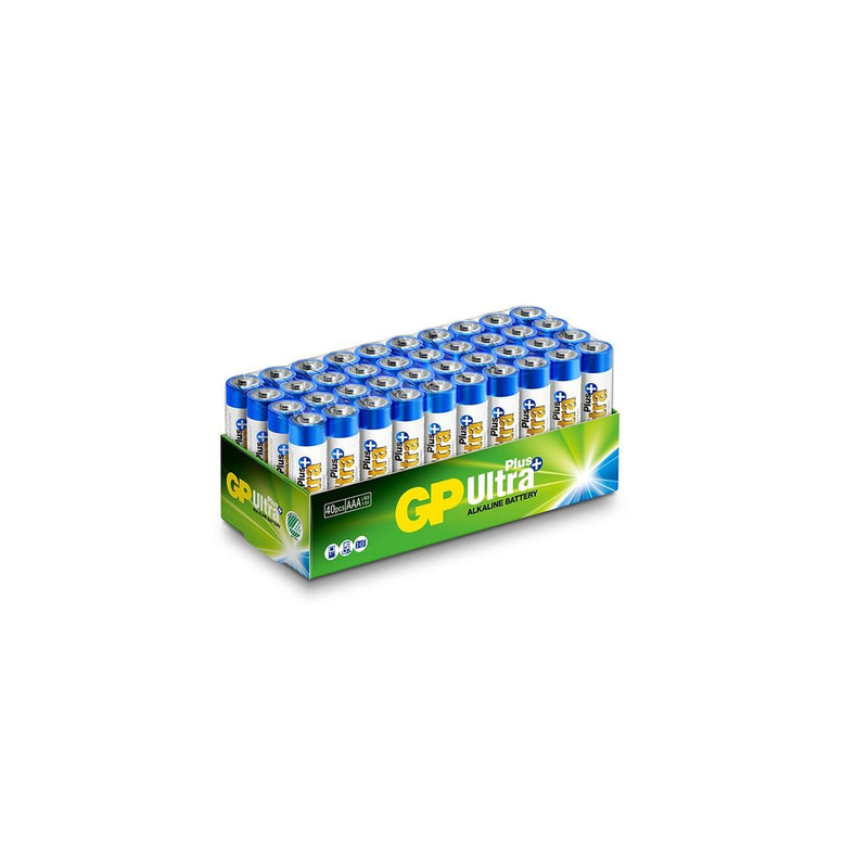 Batteri GP Ultra Plus LR03/AAA 40st/fp