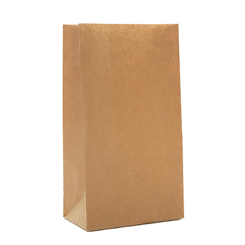 Paper bag SOS 5 kg brown 70g 180x110x385mm 250pcs/carton