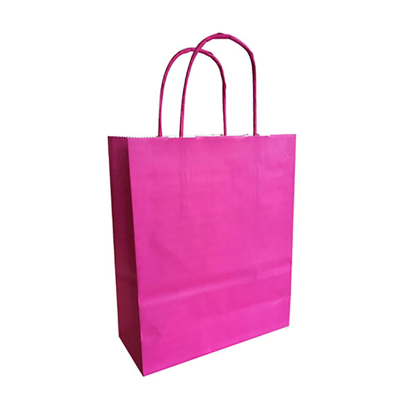 Carrying case Cerise with twisted handle 220x100x310mm 250pcs/carton