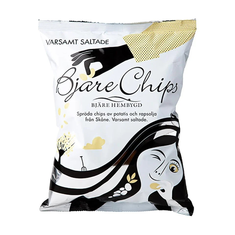 Chips Bjärechips Salt 40g 20påsar/fp