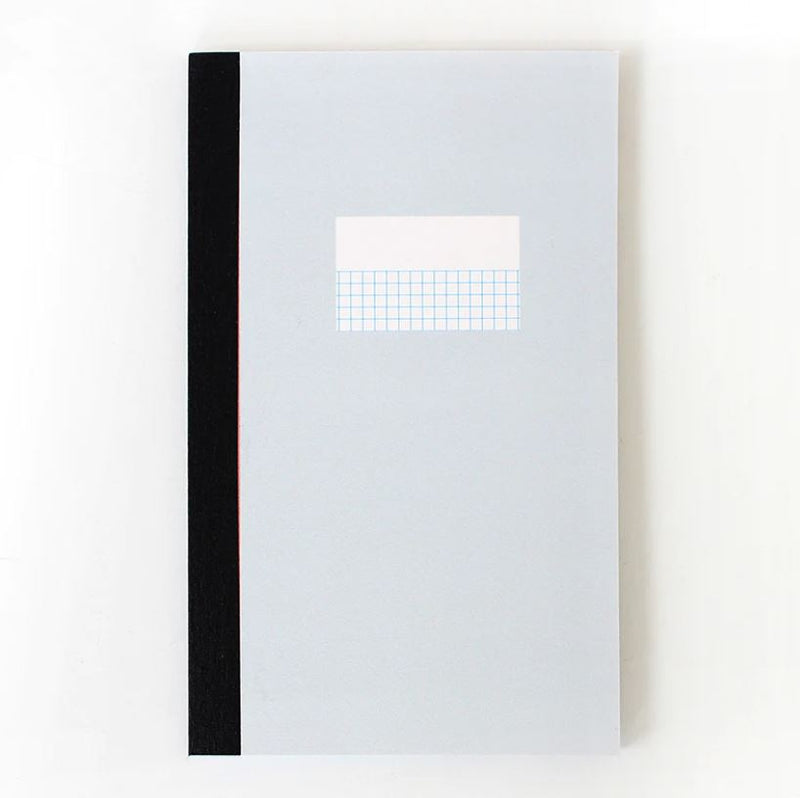 Paperways NOTEBOOK S - Bald Square 3 - GREY