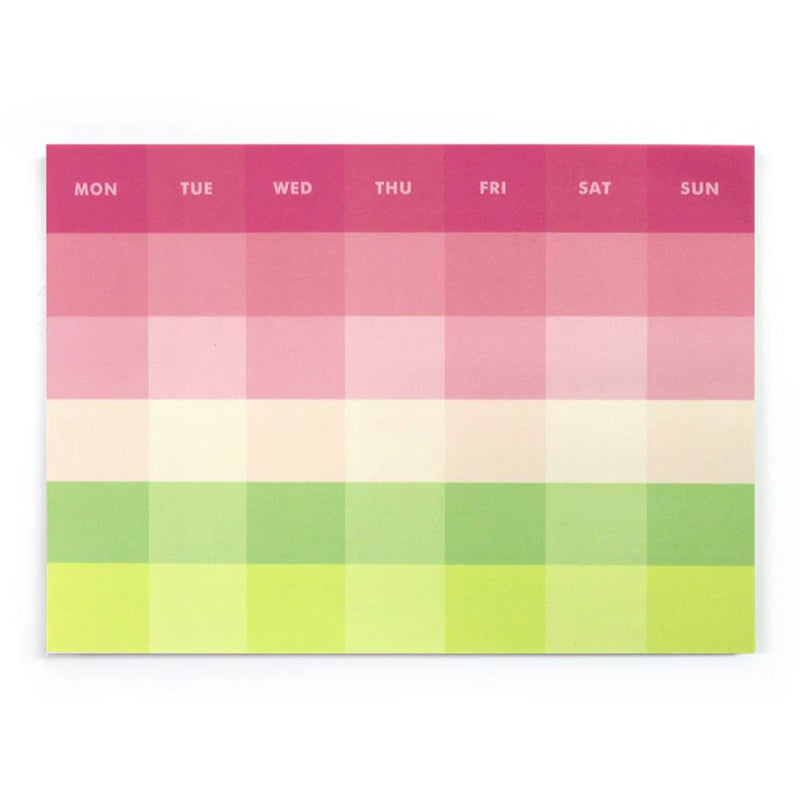 Paperways Palette Monthly Pad - LA VIE EN ROSE