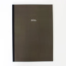 Paperways PAPERWAYS NOTEBOOK L - MONTHLYDARK BROWN