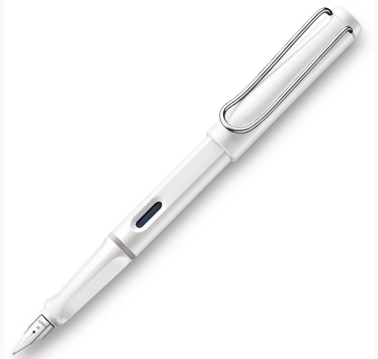 LAMY Safari Reservoarpenna Vit