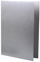 A6 Kort Dubbla Stående 5-pack Silver