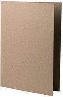 Dubbla kort A6 stående 105x148mm Kvist 5 styck/fp