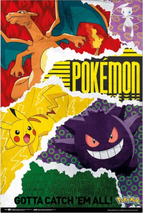 Maxiposter Pokémon Gotta Catch them all