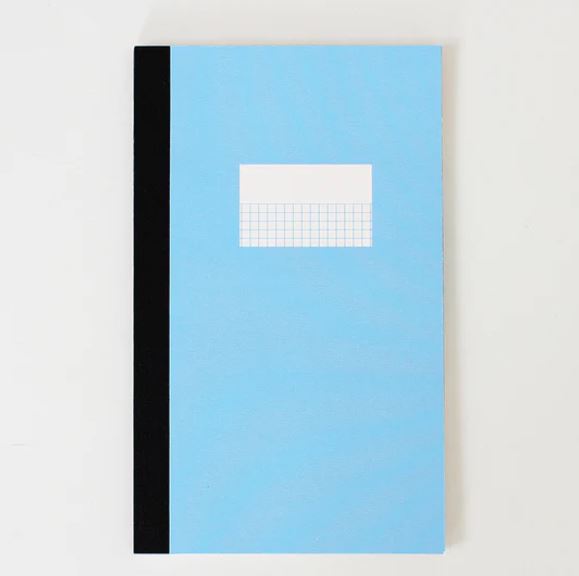 Paperways NOTEBOOK S - Bald Square 1 Cornflower Blue