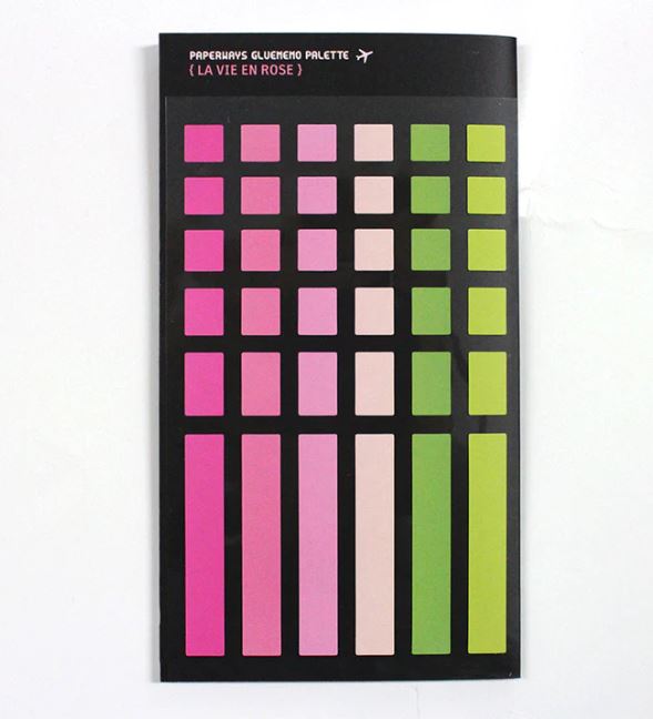 Palette Sticker Set - LA VIE EN ROSE