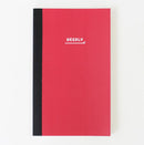 Paperways NOTEBOOK S - Weekly 1 -Red