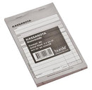 Kassanota numrerade med kopia A6 