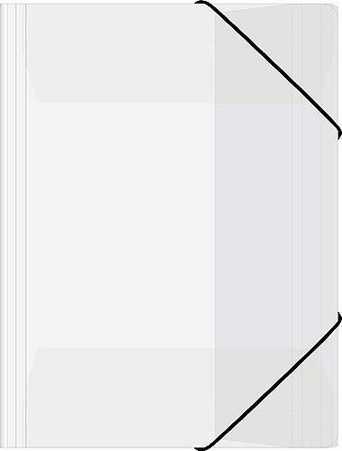 Snoddmapp 3-klaff PP transparent A4
