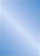 Aktmapp PP 0,18mm blå A4 