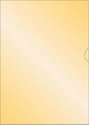 Aktmapp PP 0,18mm gul A4 