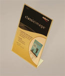 Skyltställ Akryl L-fot A6 