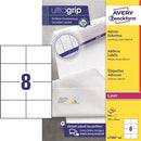 Laseretikett Avery L7183 QuickPEEL 105x74mm 