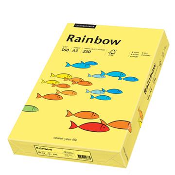 Kopieringspapper Rainbow yellow A4 160g 
