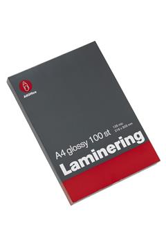 Lamineringsficka AllOffice Glossy 2x125mic A4 