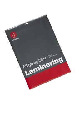 Lamineringsficka AllOffice Glossy 2x80mic A3 