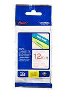 Märkband Brother Tze232 12mm röd/vit 8m 