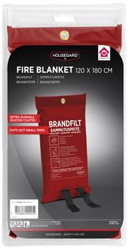 Brandfilt Housegard 120x180cm röd 