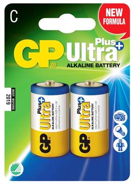 Batteri GP Ultra Plus LR14/C 2st/fp 