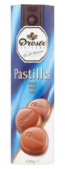Chokladpastill Droste Mjölkchoklad 100g 