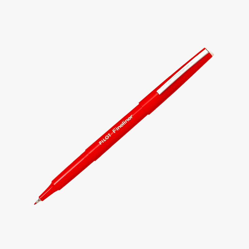 Fiberpenna Pilot Fineliner röd 0,4mm
