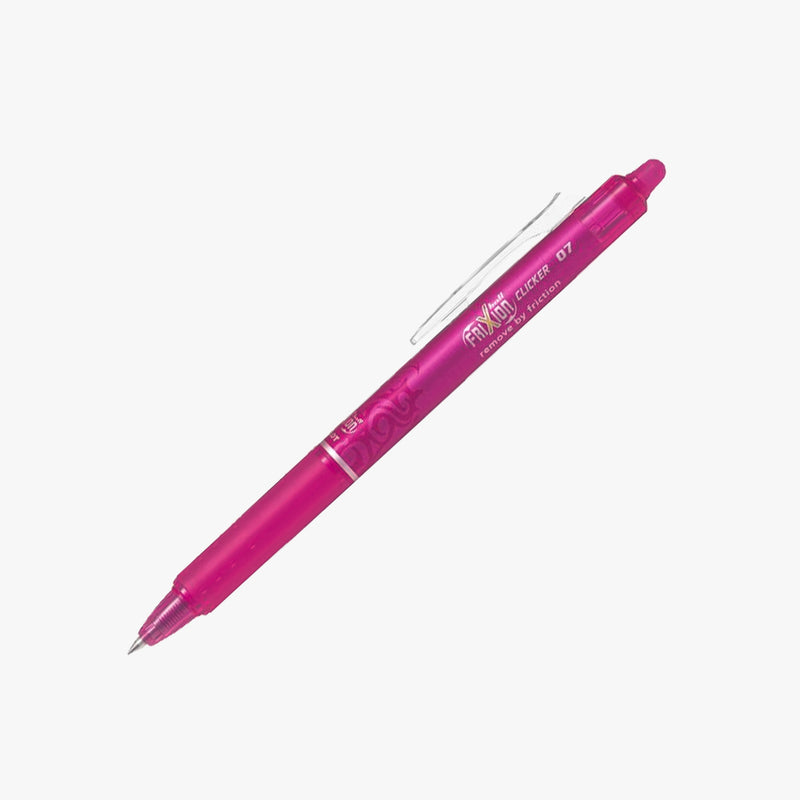 Ballpoint pen Pilot Frixion Clicker pink 0.7
