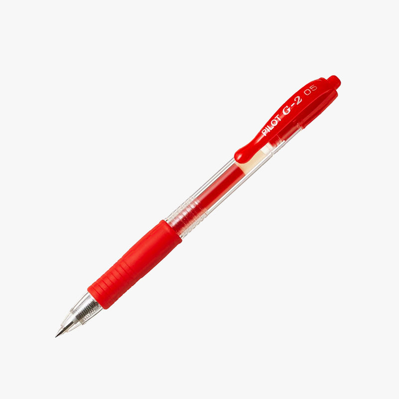 Gel pen Pilot G2 red 0.5